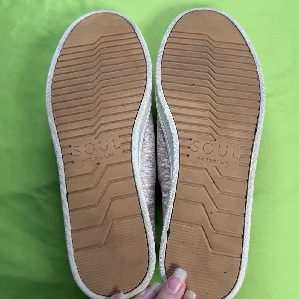 Soul Naturalizer Shoes Women's Size 9.5M Kemper Tan Heather Slip On Loafers